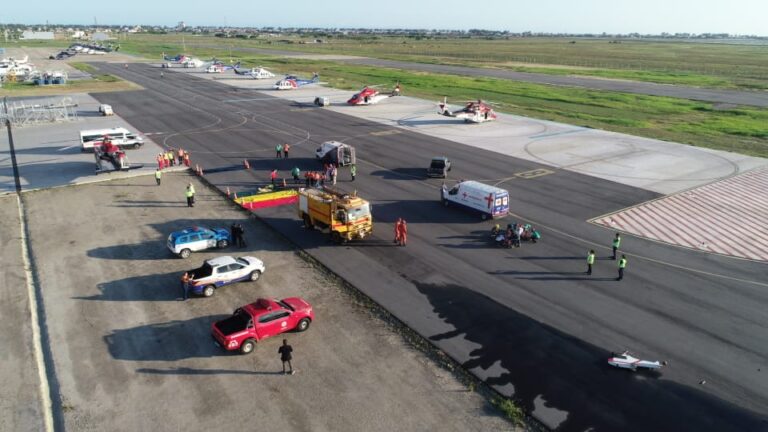 INFRA realiza Simulado de Acidente Aeronáutico