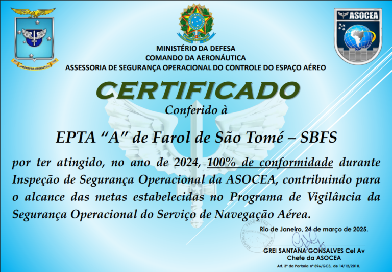 Certificado EPTA